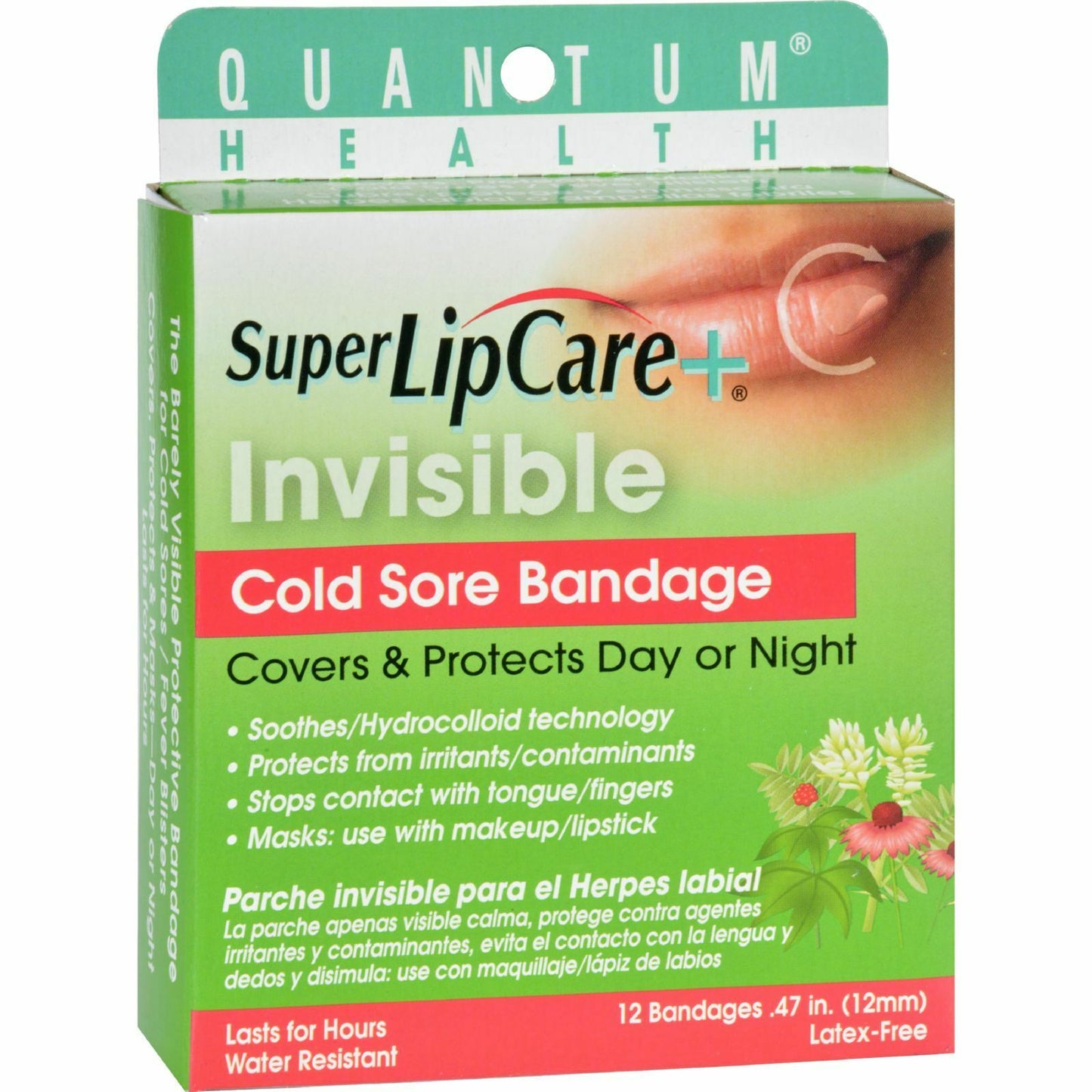 Quantum Health Lip Clear Invisible Cold Sore Bandage