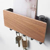 Image of Wooden  Storage Rack Key Holder for Wall Key Hanger