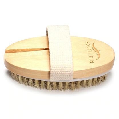 2 In 1 Dry Skin Natural Body Brush Natural