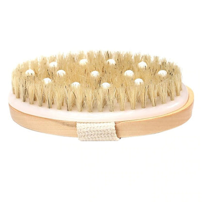 2 In 1 Dry Skin Natural Body Brush Natural