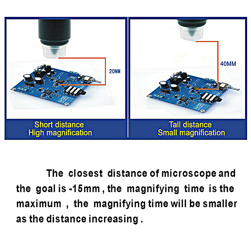 Mustool G1200 Digital Microscope 12MP 7 Inch Large Color Screen LCD Display 1-1200X Continuous Amplification Magnifier