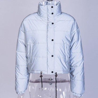 Winter Warm Reflective Puffer Jacket