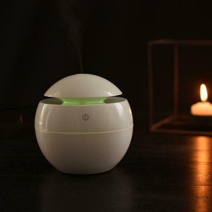 300 ml Essential Oil Aroma Diffuser With Dark and Light Wood Grain Light Wood Grain