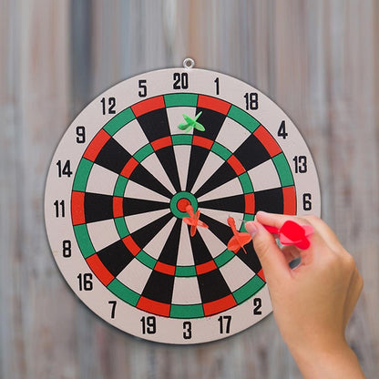 Wall Hanging Dart Board Game Set