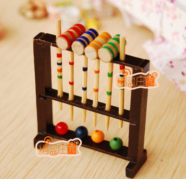 Wooden Croquet Set - Children´s Croquet Set Mini