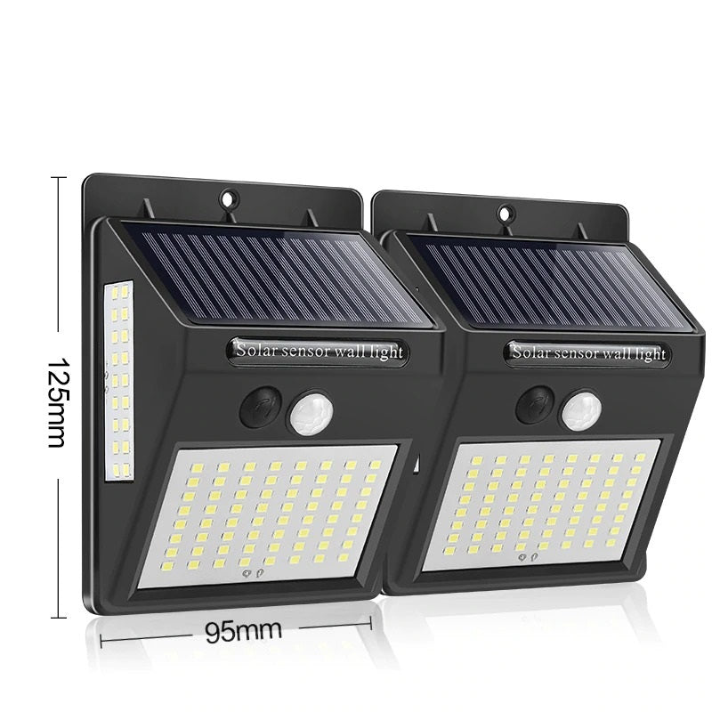 144 Leds Solar Light Security Motion Sense