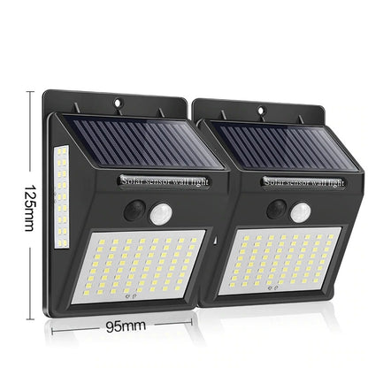 144 Leds Solar Light Security Motion Sense