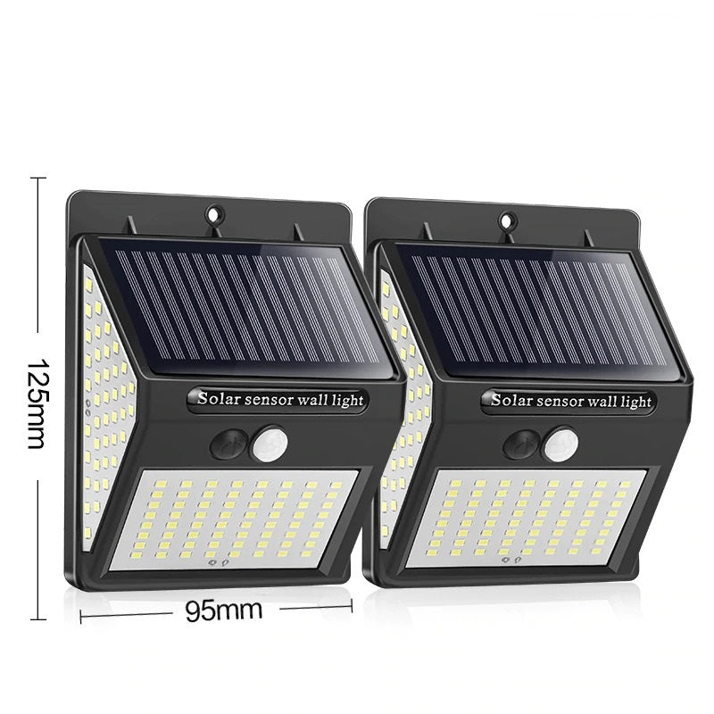 144 Leds Solar Light Security Motion Sense