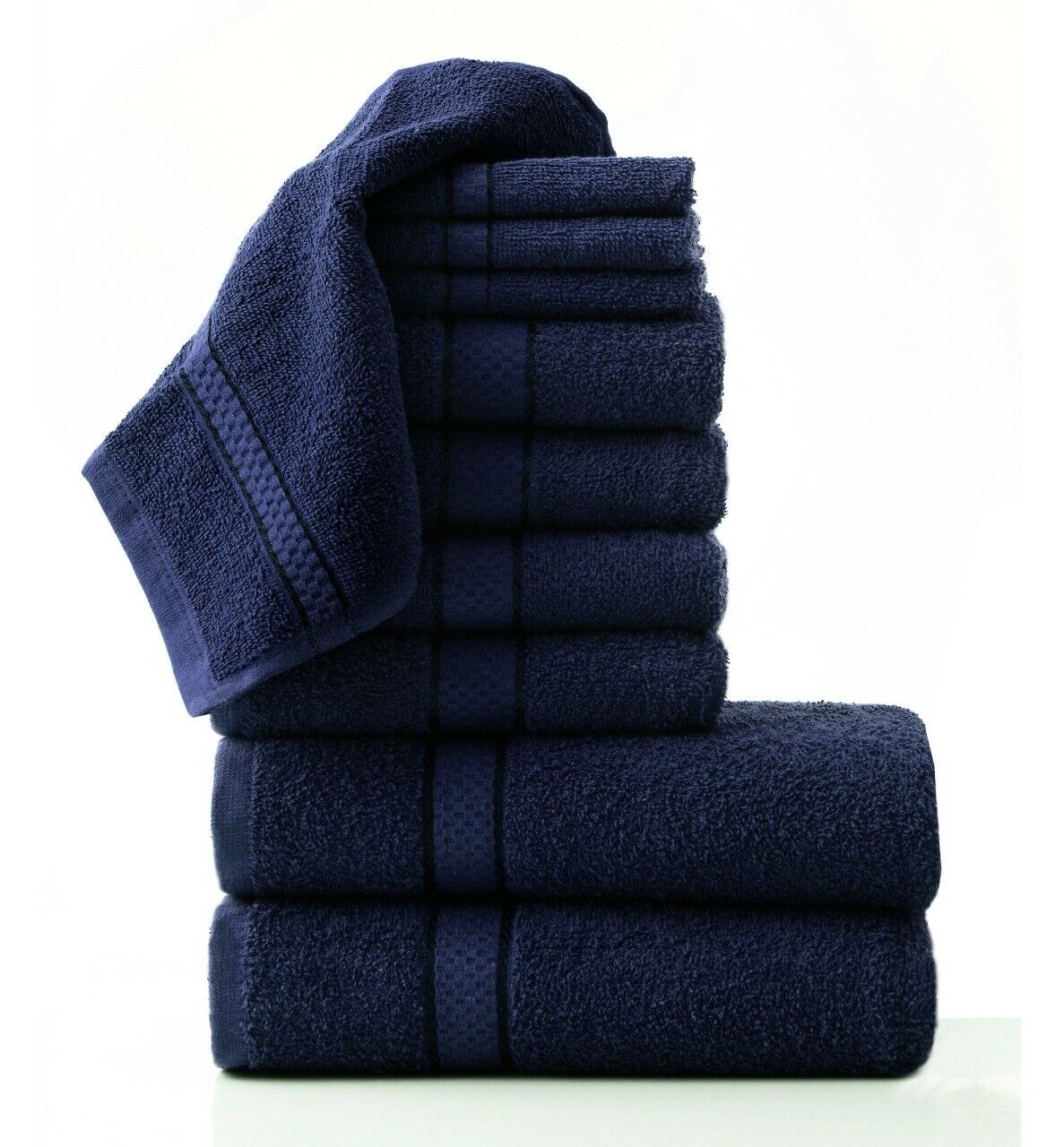 10 Pcs Bath Towels Full Set