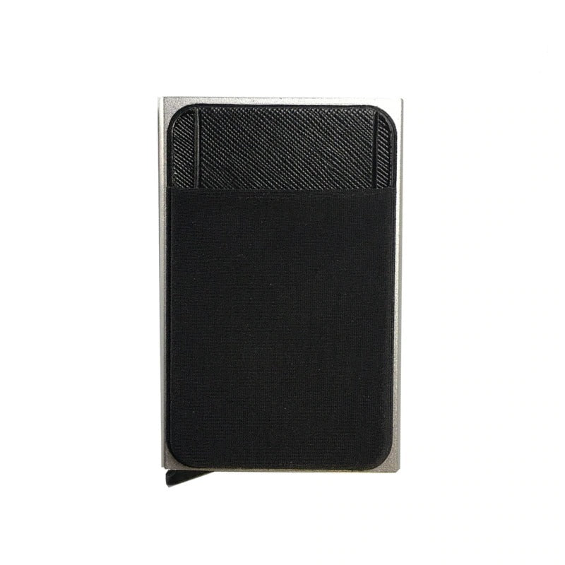 Men Card ID Cash Wallet RFID Blocking System