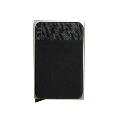 Men Card ID Cash Wallet RFID Blocking System