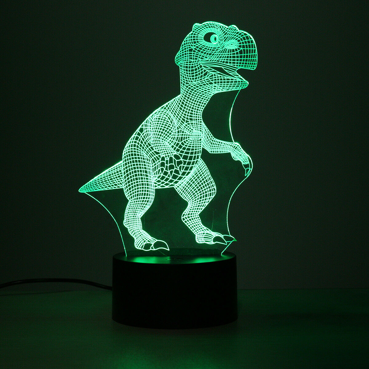 Dinosaur Night light - 3D Dinosaur Light - T Rex Night Light