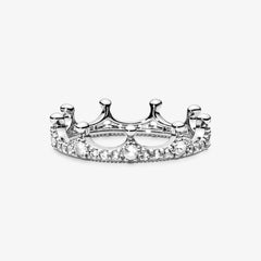 Elegant Crown Ring Pandora Silver Original 925 Fashion Ring