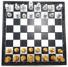 Image of Silver and Gold Foldable Chess Board