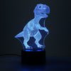 Image of Dinosaur Night light - 3D Dinosaur Light - T Rex Night Light