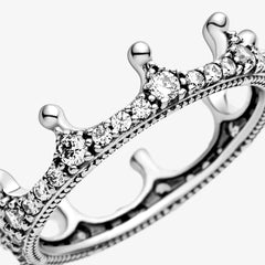 Elegant Crown Ring Pandora Silver Original 925 Fashion Ring