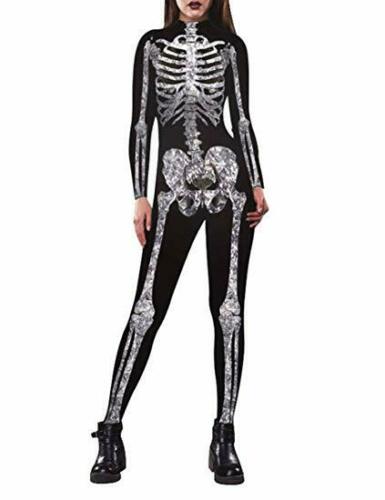 Skeleton Bodysuit - Skeleton Costume Woman