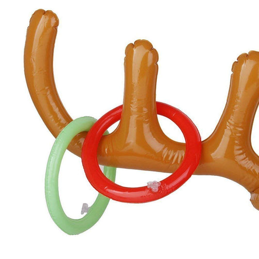 Reindeer Ring Toss - Inflatable Reindeer Ring Toss