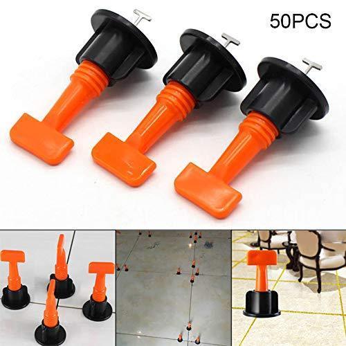 No.1 Reusable Tile leveling System Alignment Spacers 50Pcs - Balma Home