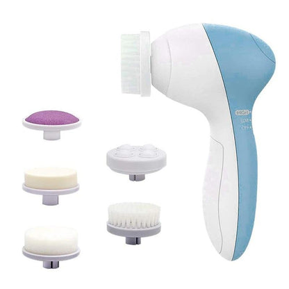 5 in 1 Spin Brush for Face Deep Cleaning Pore Massager