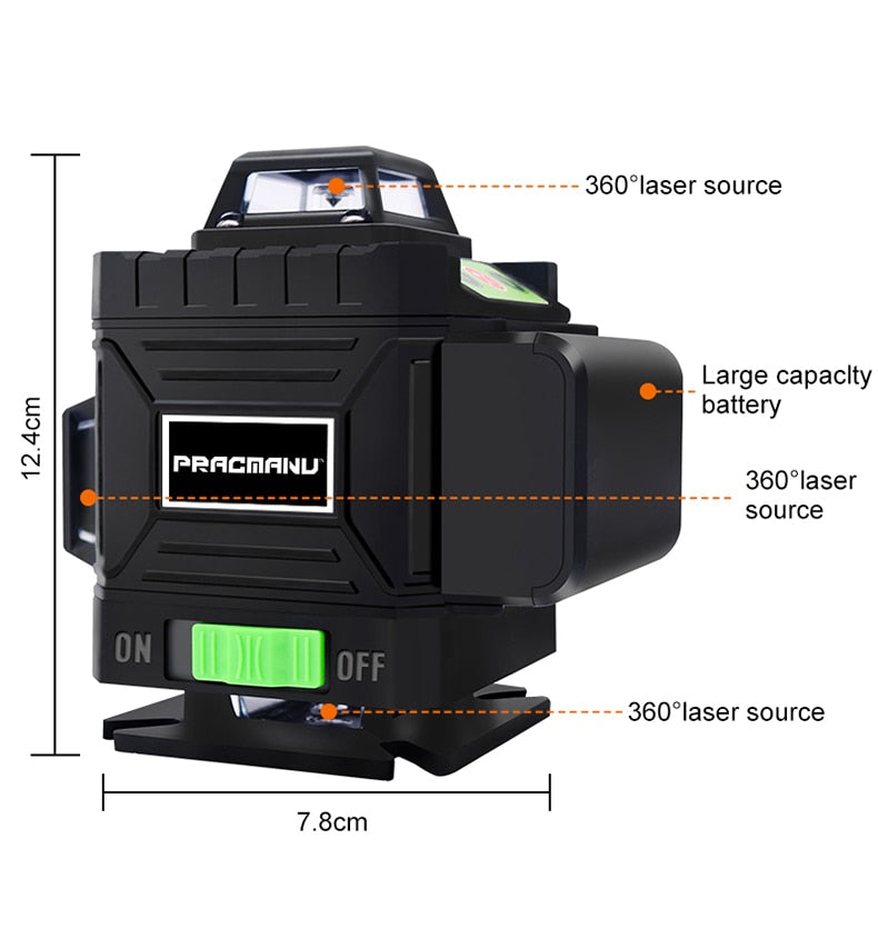 Self Leveling Laser - 4d Laser Level