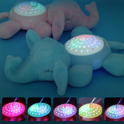 LED Baby White Noise Sound Machine Stuffed Animal