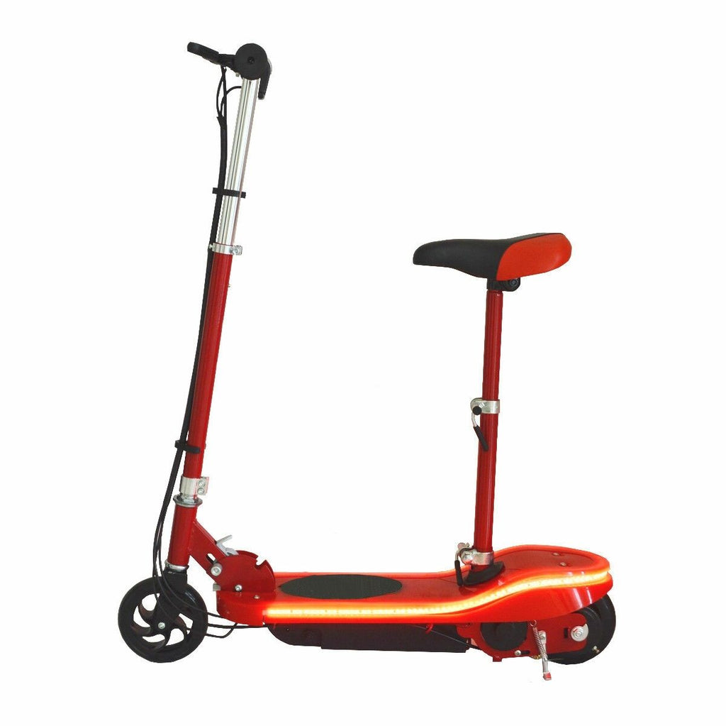 Electric E Scooter Pro With Seat And LED Lights