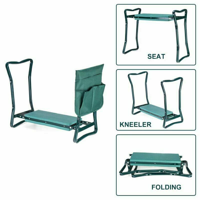 Garden Kneeler And Seat - Protects Your Knees, Clothes From Dirt & Grass Stains, Garden bag