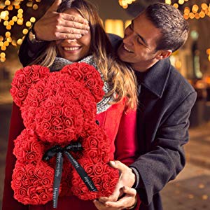 Rose Bear Uk | Handmade Luxury Flower Rose Love Teddy Bear