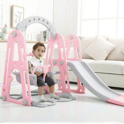 Slide Swing Set - Toddler Swing and Slide Set