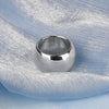 Image of 6 Pcs Silver Napkin Rings Sirviette Holders for Dinning
