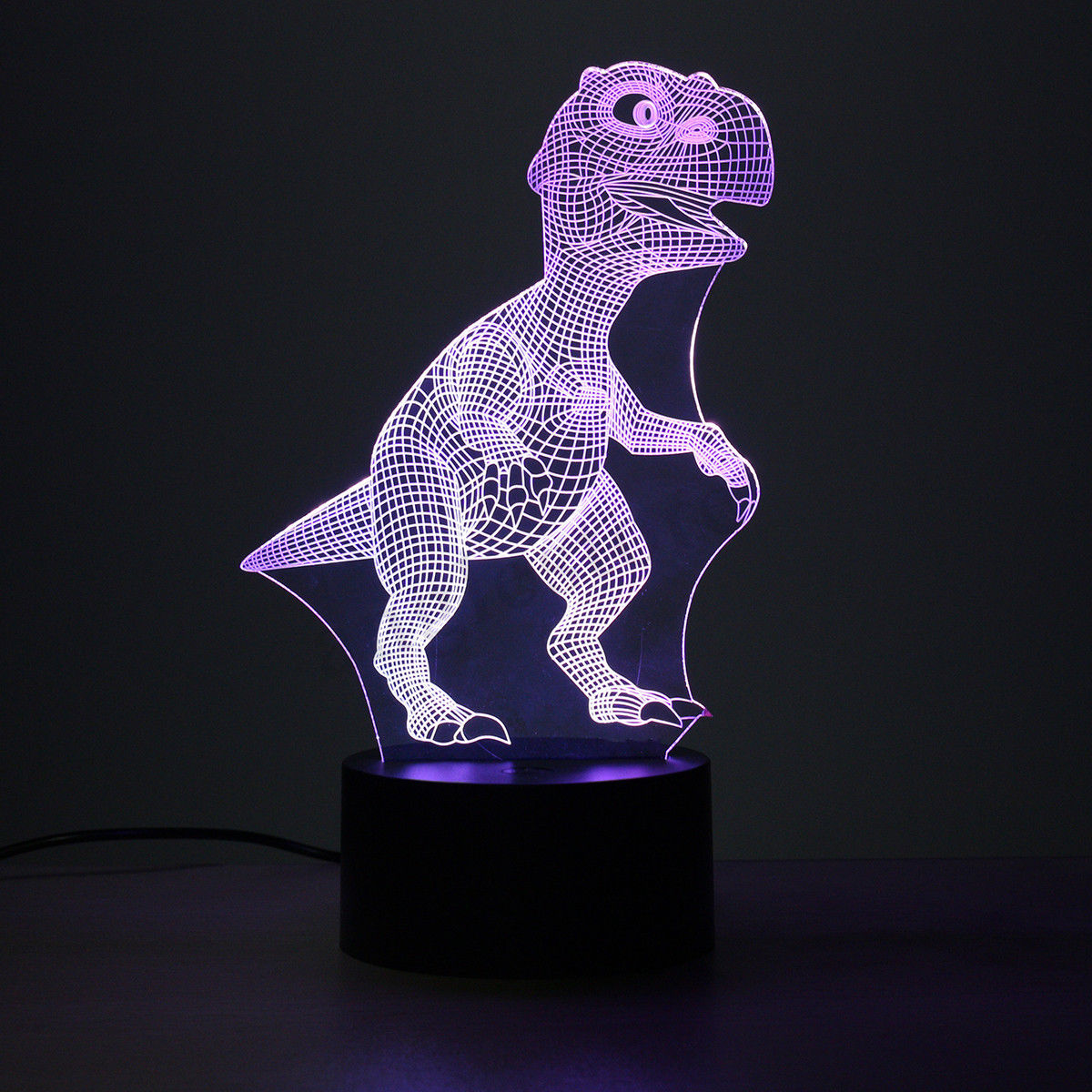 Dinosaur Night light - 3D Dinosaur Light - T Rex Night Light