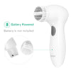 Image of 8 In 1 Electric Facial Cleansing Brush Deep Cleaning Pore Face Scrubber Waterproof Massage Skin Electric Face Brush