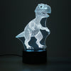 Image of Dinosaur Night light - 3D Dinosaur Light - T Rex Night Light