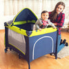 Image of Portable Travel Cot Baby Crib