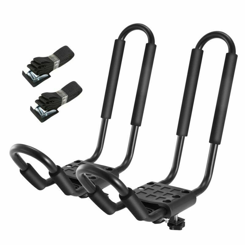 Kayak Roof Rack Set 2 J-racks Top Carrier Holder Kayak