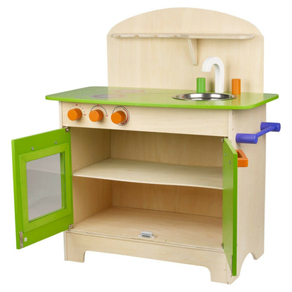 Kids Wooden Toy Kitchen