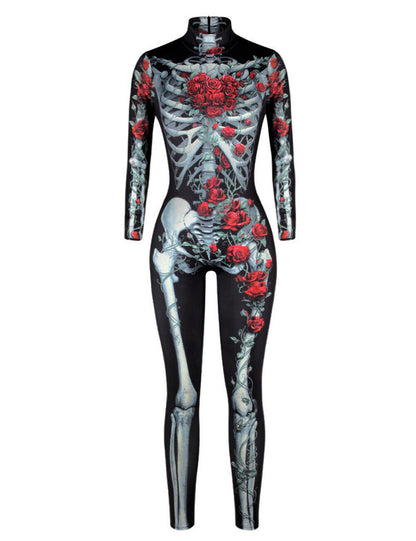 Skeleton Bodysuit - Skeleton Costume Woman