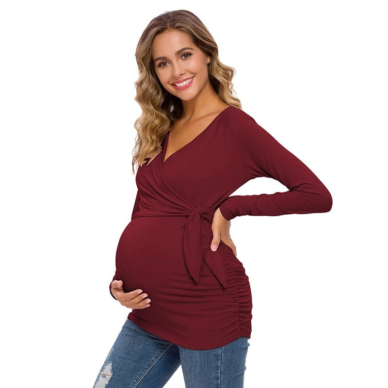 Maternity Long Sleeve Blouse