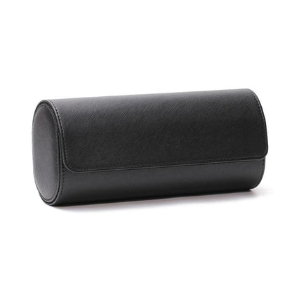 3 Slots Leather Roll Watch Travel Case