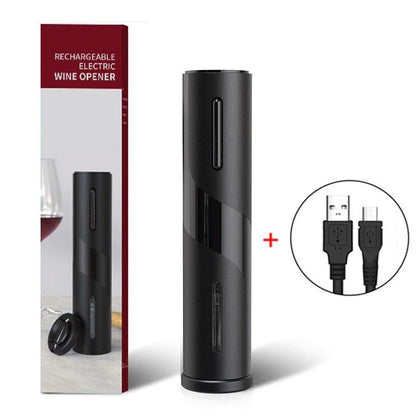 Electric Rechargeable Automatic Wine Opener with USB Charger