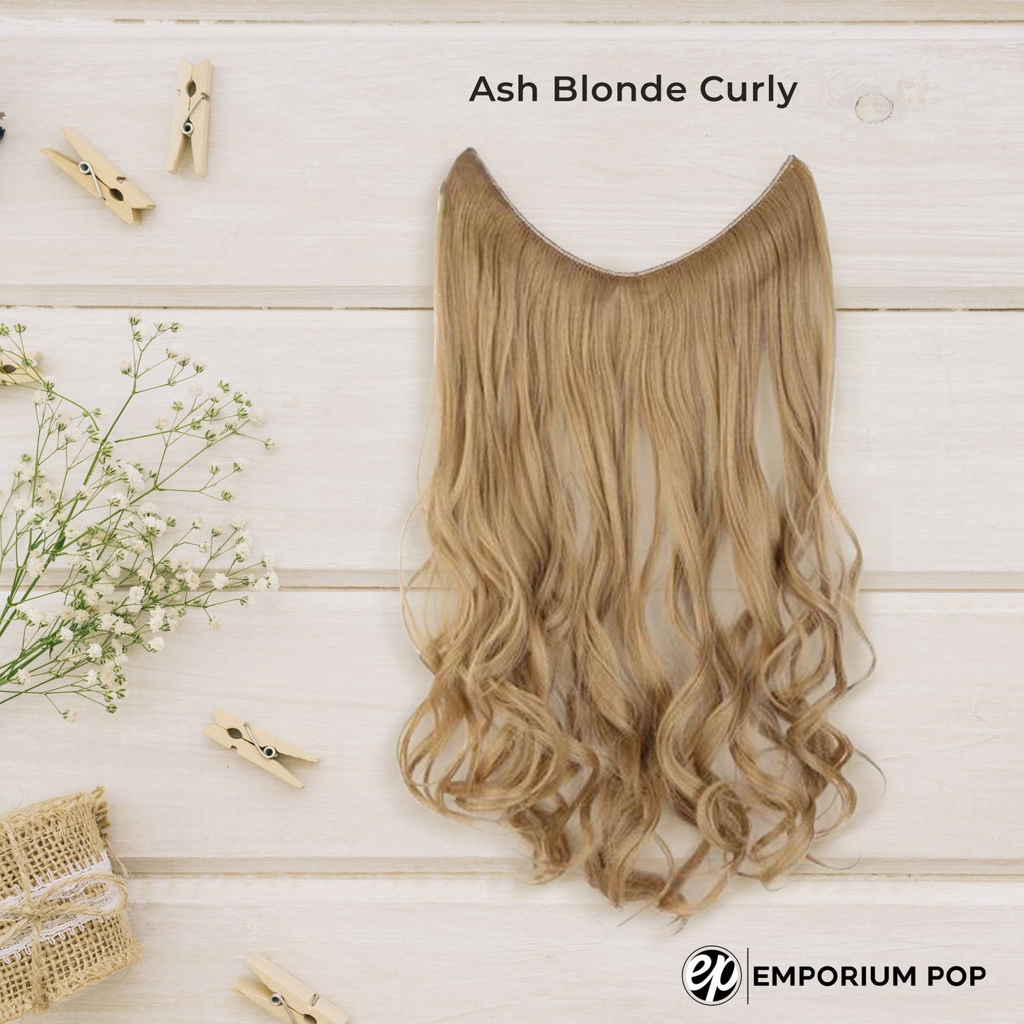 Invisible Halo Hair Extensions