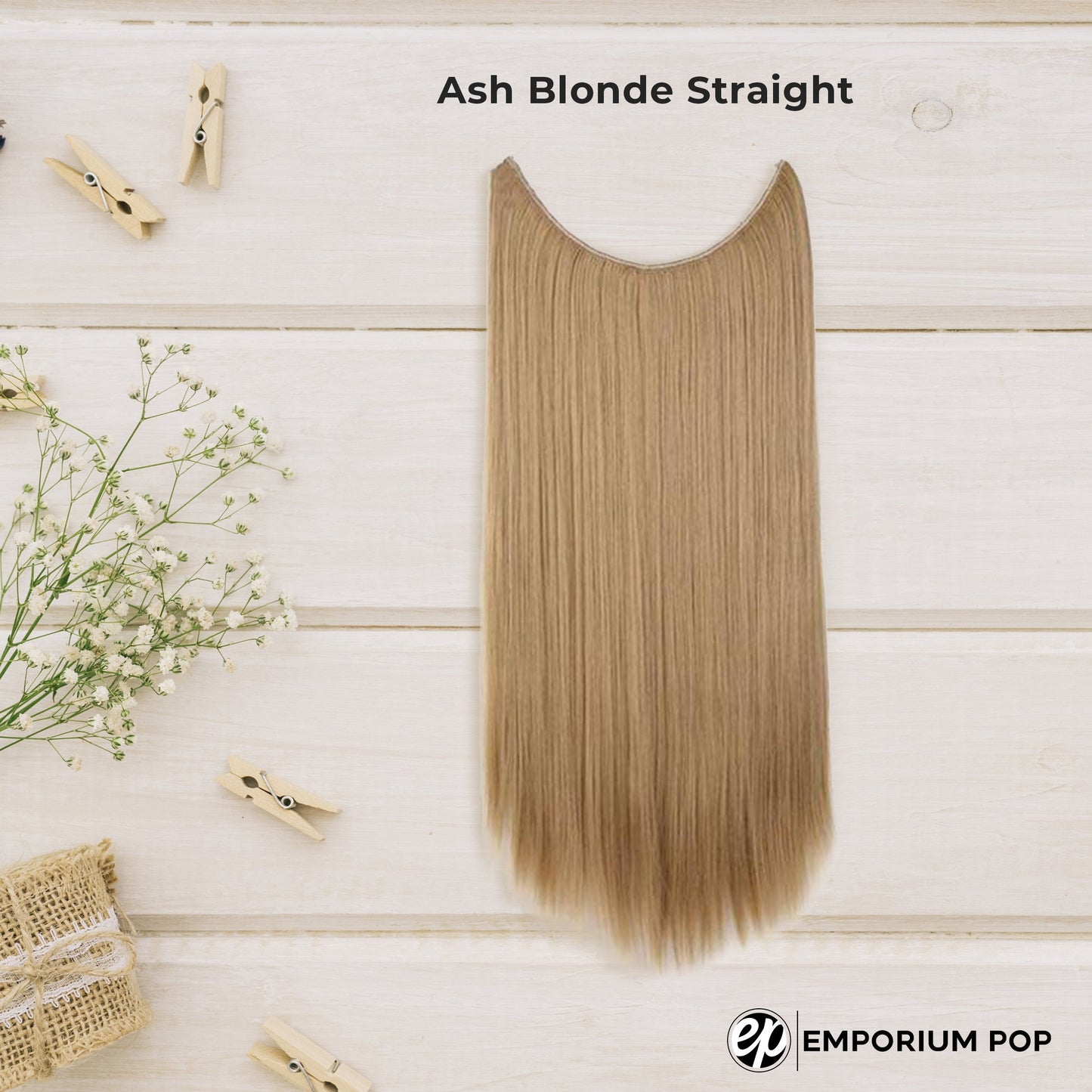 Invisible Halo Hair Extensions