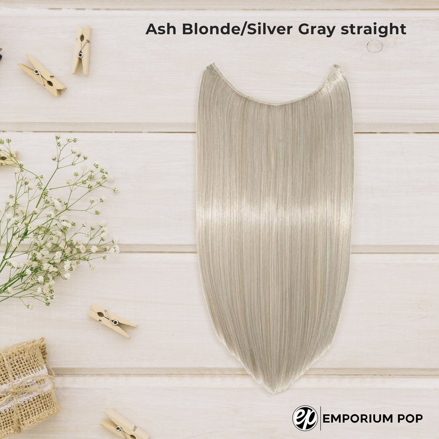 Invisible Halo Hair Extensions