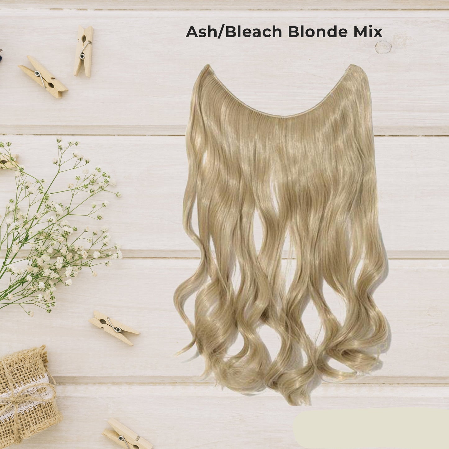 Invisible Halo Hair Extensions