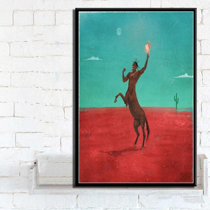 Hot Travis Scott Astroworld Rap Music Singer Wrapped Canvas