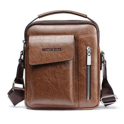Men's Genuine Leather Sling Bag Body Bag For Men