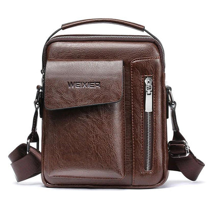 Men's Genuine Leather Sling Bag Body Bag For Men