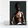 Image of Hot Travis Scott Astroworld Rap Music Singer Wrapped Canvas