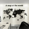 Image of Mapa Mundi Acrylic 3D Wall Sticker